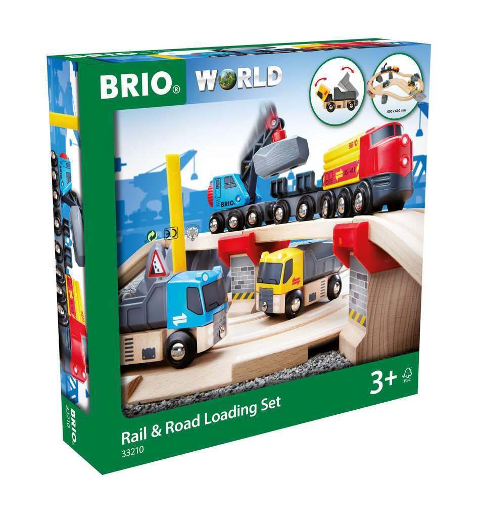 BRIO レール＆ロード採石セット 33210