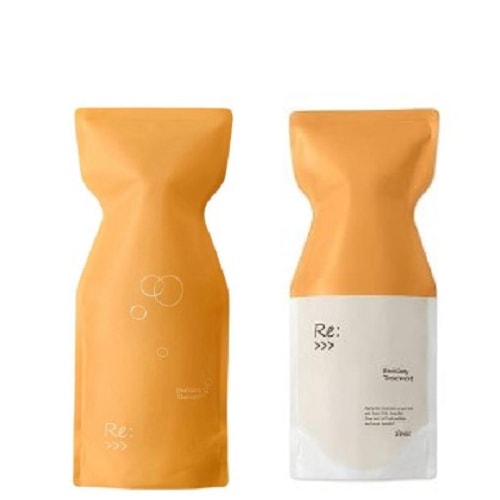 【大容量1000mlセット】アジュバン Re:エミサリー シャンプー 1000ml ＆ トリートメント 1000g 詰替え用 スカルプケア ボリュームアップ