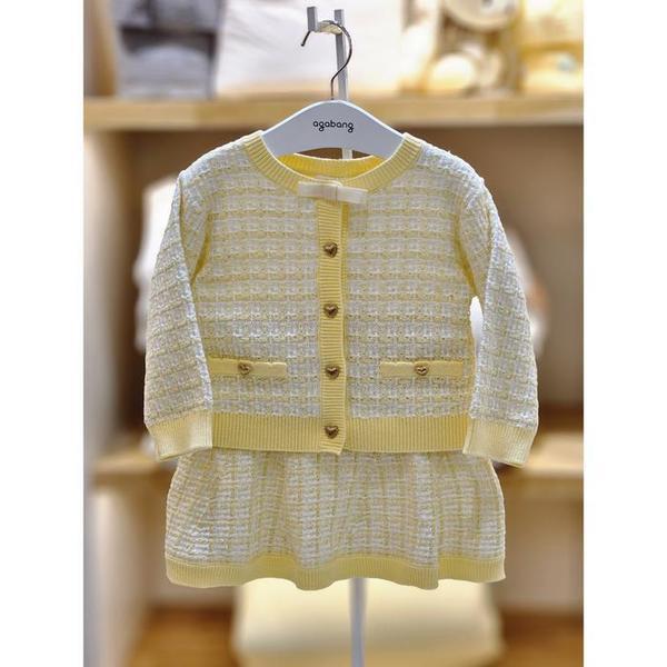 セーブゾーン02 アエル ツイードニット上下セット 01t133051 (S44092684)