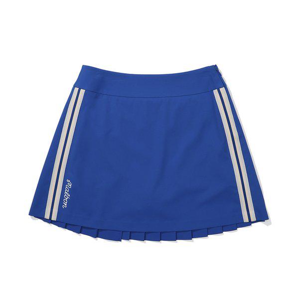 [マルボン公式] バックプリーツスカート BLUE (WOMAN)