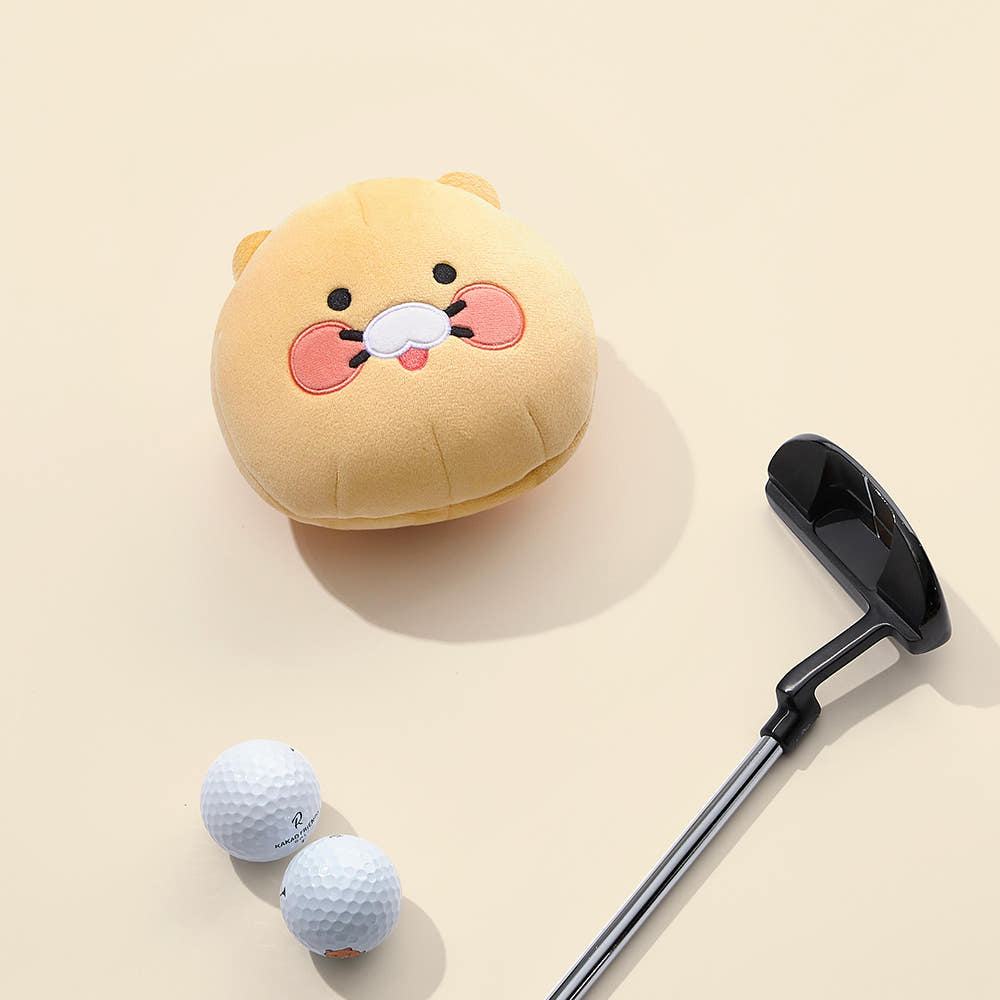 [カカオフレンズ ゴルフ] パターカバー マレット ベーシック チュンシク / 카카오프렌즈 골프 퍼터 커버 말렛 베이직 춘식이 / 公式グッズ おしゃれ