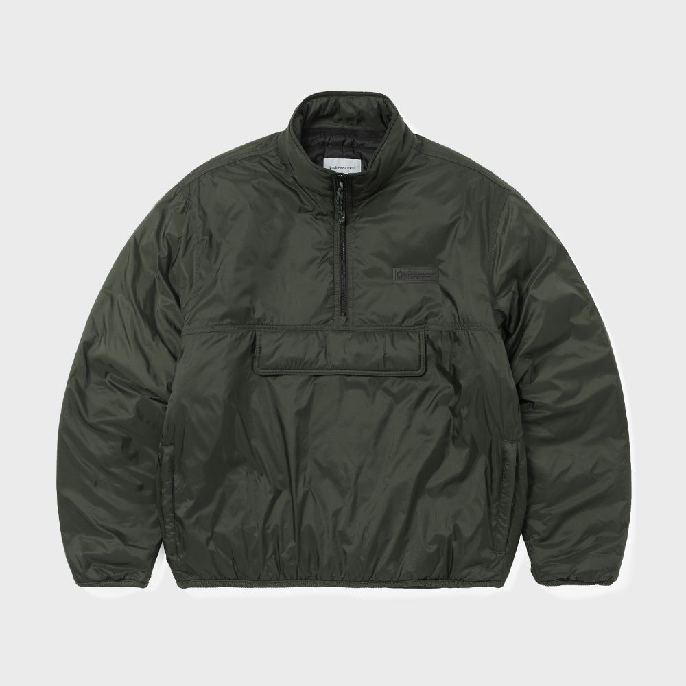 ディス・イズ・ネヴァー・ザットのナイロンプルオーバーグリーン