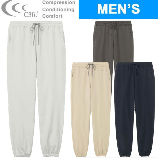 C3fit シースリーフィット RE OPTIMUM SW PT メンズ GC43342 ロングパンツ スウェット 光電子