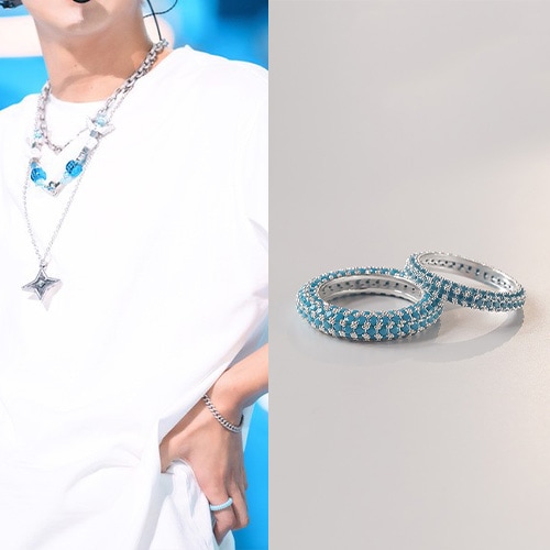 NCT st. 925 Silver アクアリング/指輪 (2type)