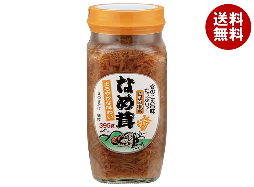 丸善食品工業 テーブルランド まろやか なめ茸 徳用 395g瓶×15個入×(2ケース)