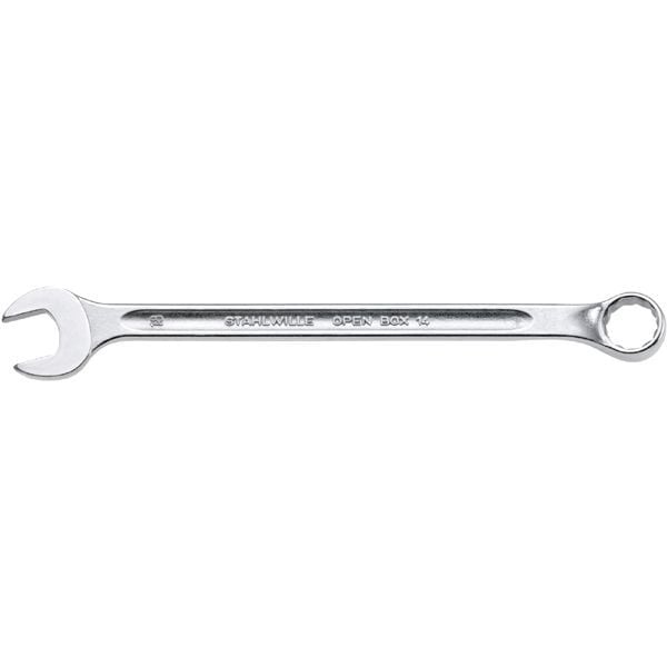 STAHLWILLE スタビレー 片目片口スパナ ロング 24mm 全長330mm 面接触 14-24 スパナ 工具 ツール DIY 作業工具
