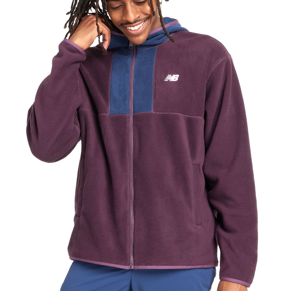 アウター メンズ ブランド 冬 ジャケット フード アウター ジップアップ 暖かい ロゴ アウトドア キャンプ 防寒 通勤 通学 フリースフルジップフーディ MJ43517