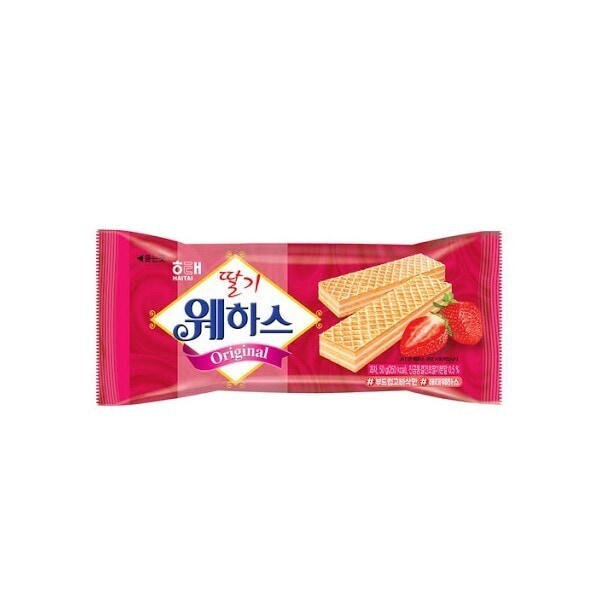 ヘテ製菓 イチゴウエハース 50g x 40個 (1箱)
