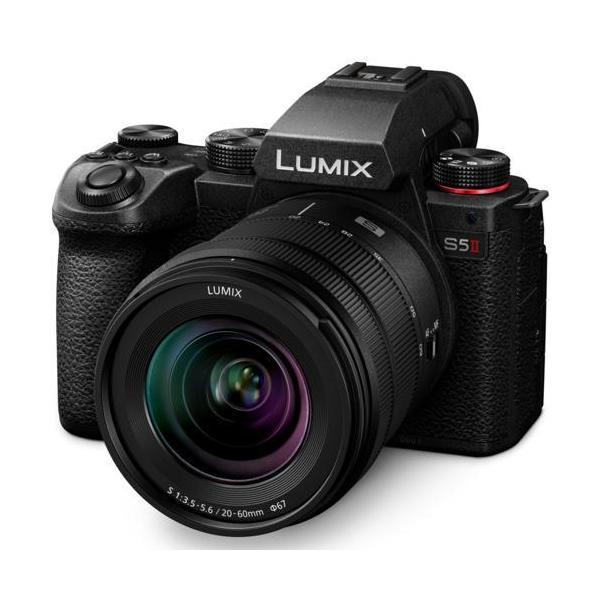Panasonic パナソニック DC-S5M2K ブラック デジタル一眼レフカメラ 標準ズームレンズキット LUMIX S5II