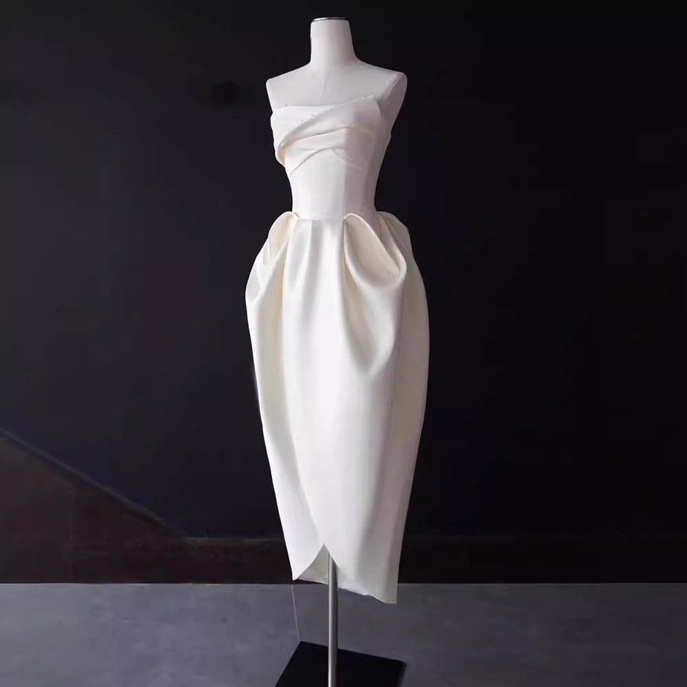 【今恋】ウェディングドレス 白 結婚式 花嫁 サイズオーダーメイド可能 成人式 お呼ばれ ウェディング 演奏会 二次会 パーティードレス 前撮り ワンピース ロングドレス メガ割 28 6,707円