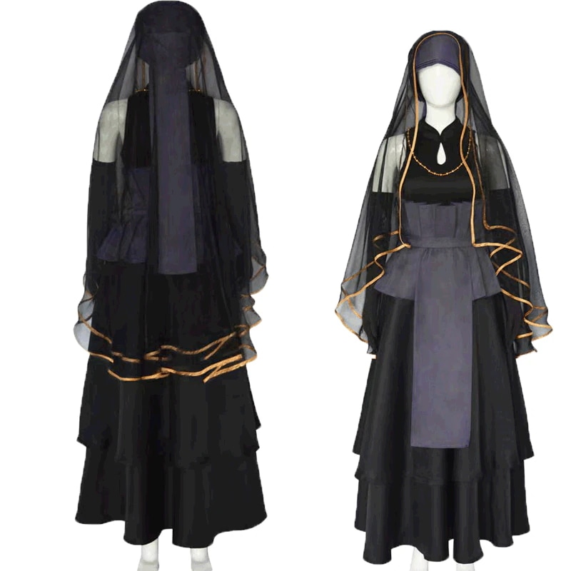 コスプレ変装仮装衣装日向ヒナタウエディングドレス魔女ハロウィン修道女