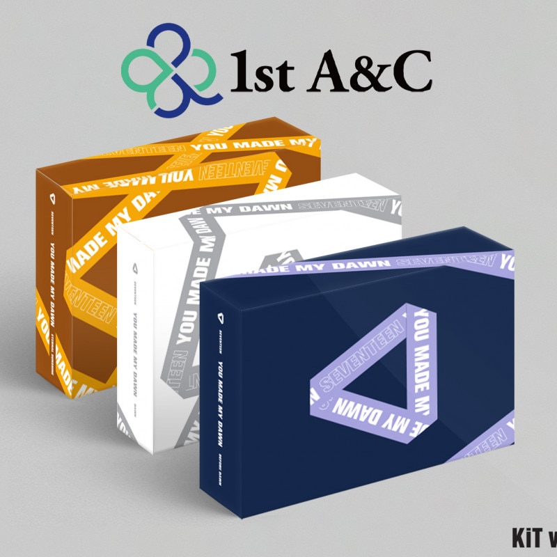 [未開封新品]セブンティーンアルバムミニ6集YOU MADE MY DAWNキノキットKit再発売3種セット