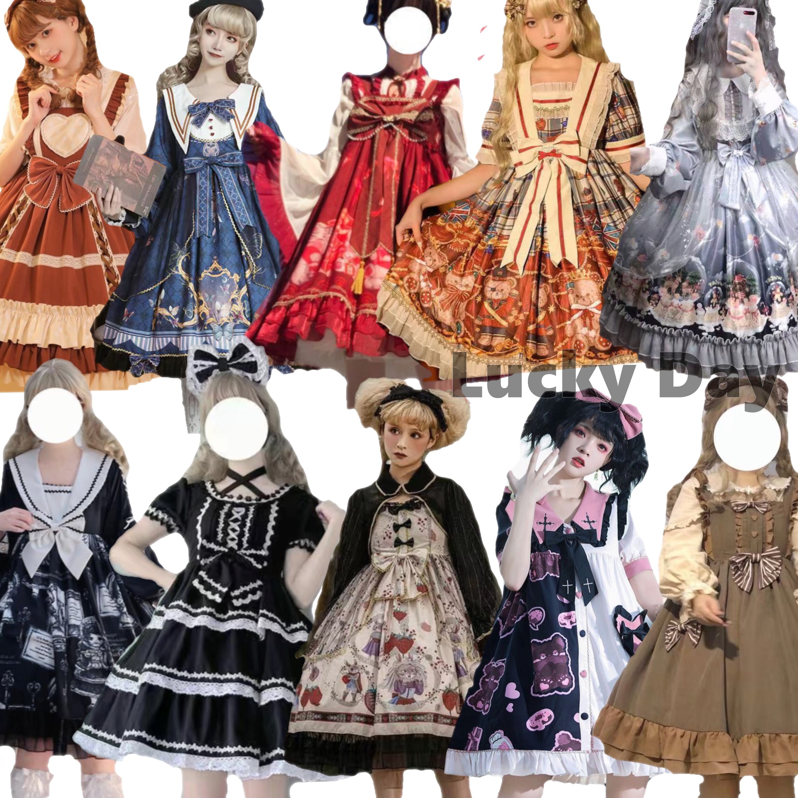 9月に更新新作登場可愛二次元かわいい新作公主 かわいい ロリ少女ワンピースコスプレ ロリータゴスロリメイド服洋装 ワンピース