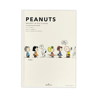 他サイト： ニホンホールマーク　家計簿 スヌーピー行列2　EFK818470の商品画像