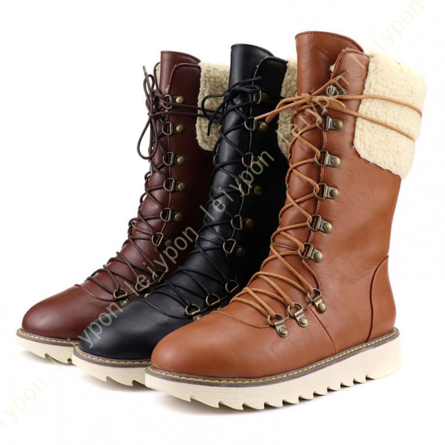 スノーブーツ ロングブーツ 防水 冬 裹起毛 ブーツ レディース 防寒防滑雪靴 撥水 長靴 おしゃれ 軽量 滑り止め 綿靴 通勤 通学用 冬用ブーツ 日常着用 美脚