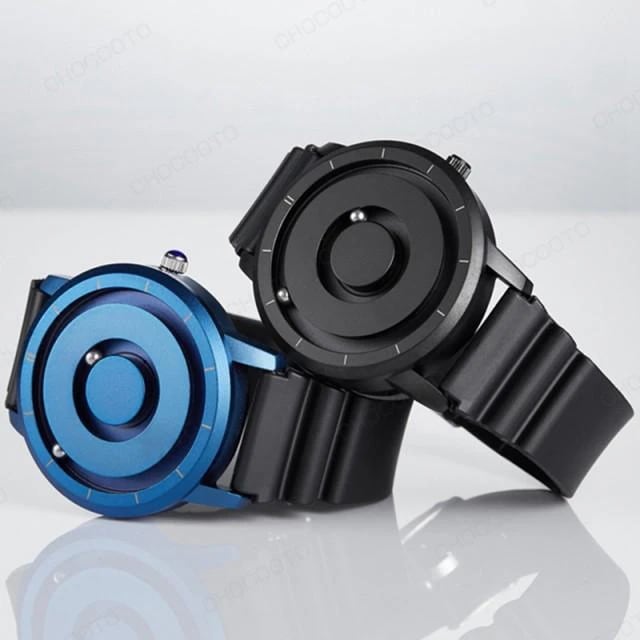 腕時計 時計 針なし 磁石式 うで時計 ファッション ボール針 スポーツウオッチ 個性的 かっこいい