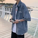 Qoo10] 新品 クオルト 半袖 ジップ シャツ M