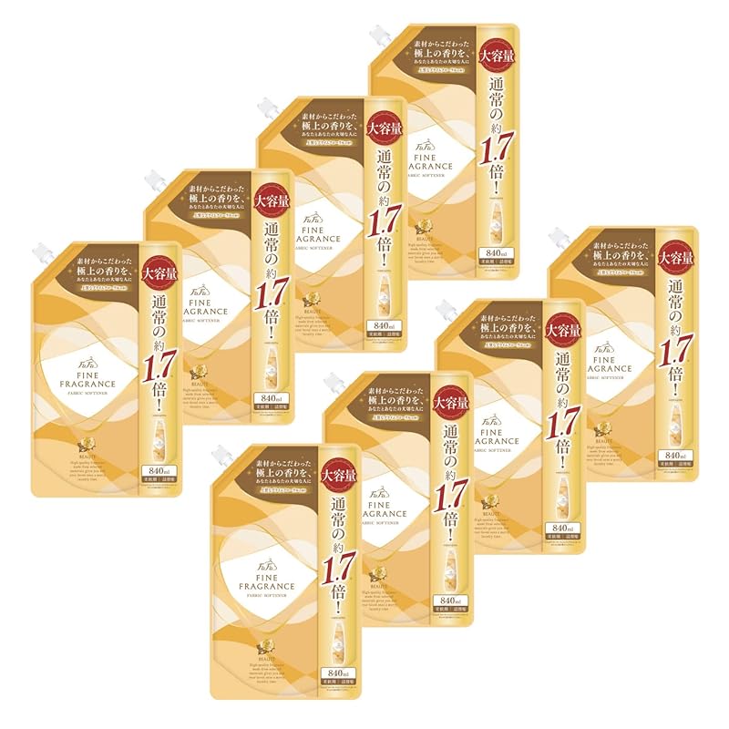 ファーファ 濃縮 柔軟剤 ファインフレグランス ボーテ 詰替 (840ml) プライム フローラル の香り 8個セット