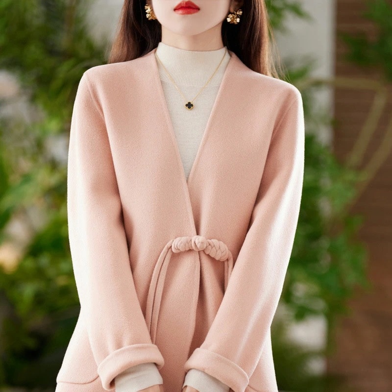 ウール コート 秋冬 レディース アウター ウール リバー仕立て カシミヤ レディースコート ミドル丈コート チェスターコート 暖かさ 保温する オシャレ 冬 通勤 シンプル オフィス 大きいサイズ