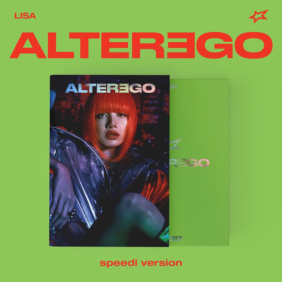 (未開封新品) (photobook speedi ver.) LISA(リサ) - Alter Ego (ソロ正規アルバム1集)