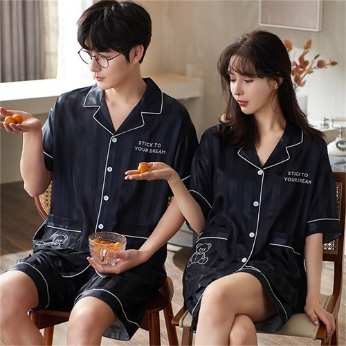 2024春新商品ペアパジャマ 春夏 ペア パジャマ ギフト ペア 夏 ペア部屋着 半袖 母の日 父の日 ペアギフト カップル ルームウェア お揃い ブランド レディース セットアップ メンズ 部屋着