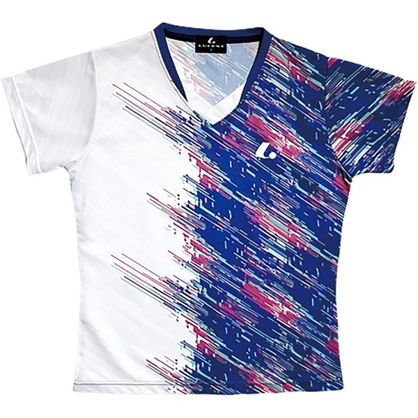 LUCENT ルーセント Ladies ゲームシャツ 襟なし テニス ゲームシャツレディース XLH2560 半袖