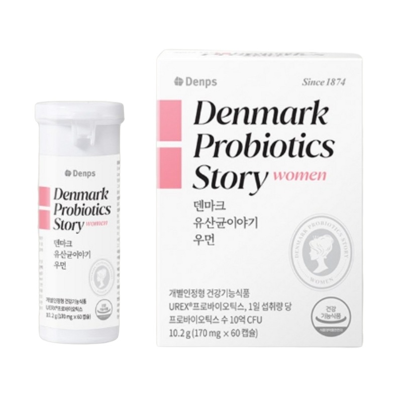 デンフス デンマークプロバイオティクスストーリーウーマン 60錠 2ヶ月分 健康機能食品 女性専用 乳酸菌10億CFU配合