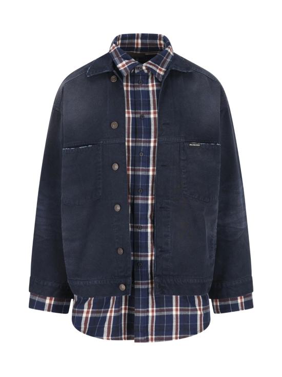 BALENCIAGA Men Jacket 857174 TTW648074 Blue