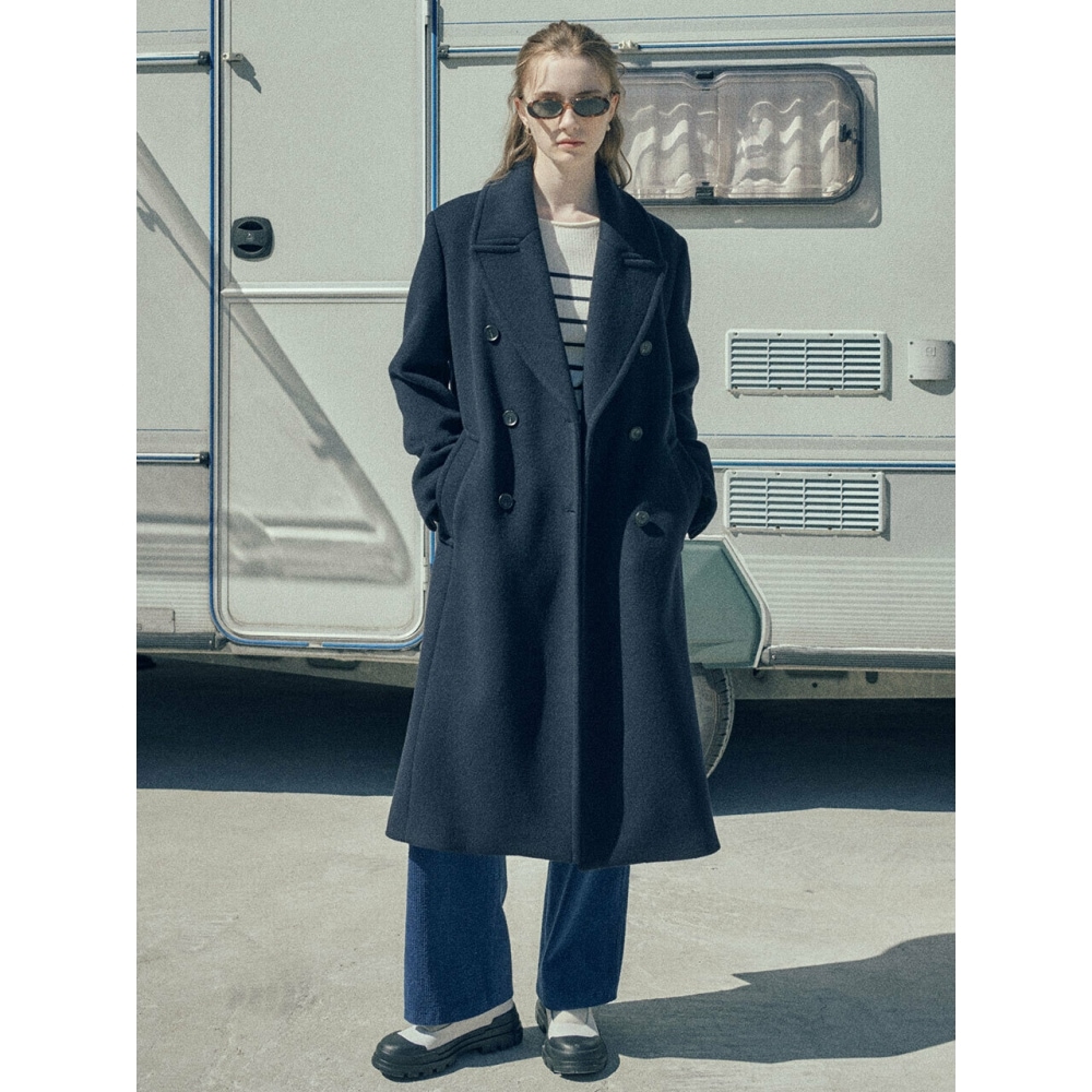 LOEUVRE カシミヤ ダブルコート SW2WH808 23