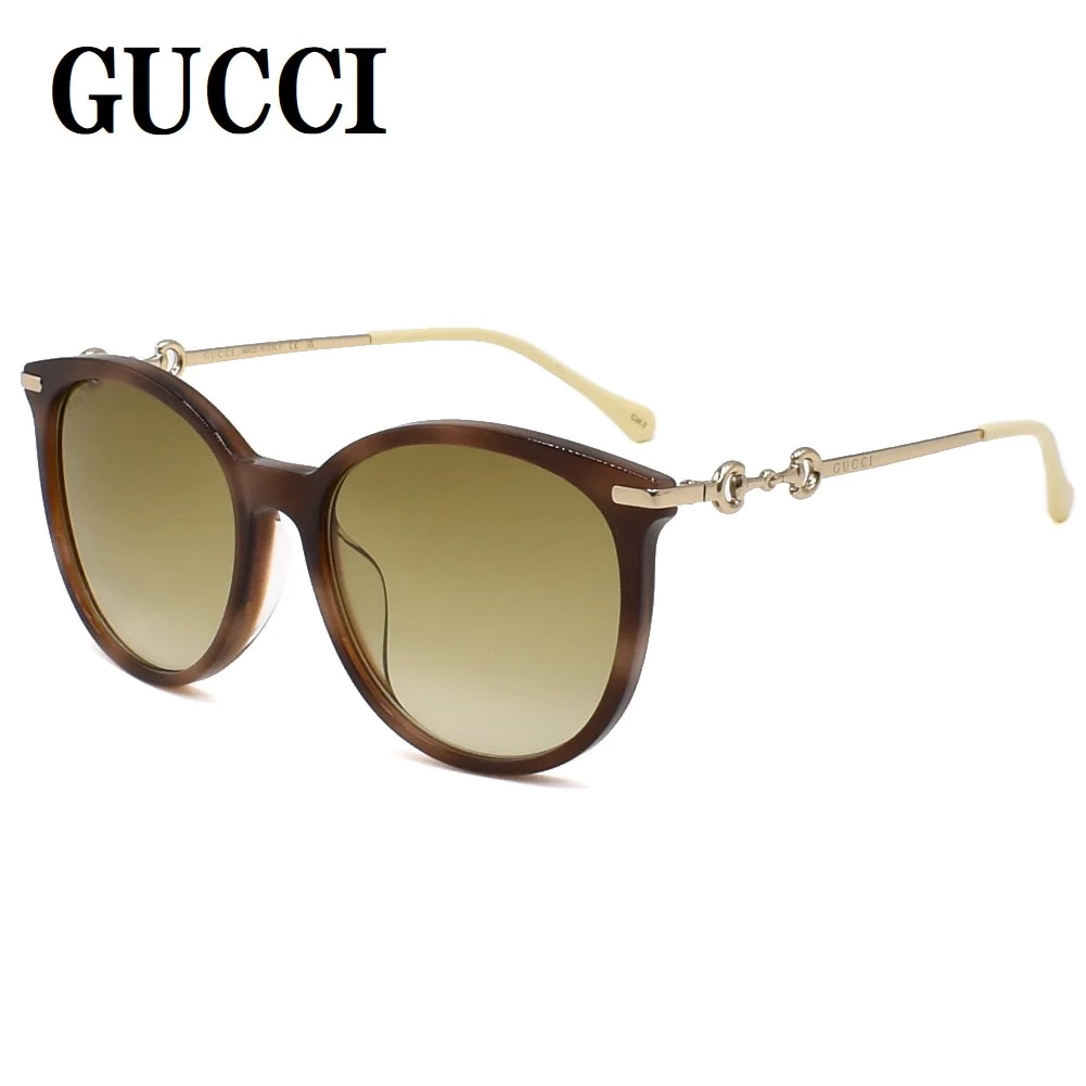 国内正規品 GG0885SA 004 サングラス アジアンフィット アイウェア 眼鏡 UVカット 紫外線カット ブラウン ハバナ