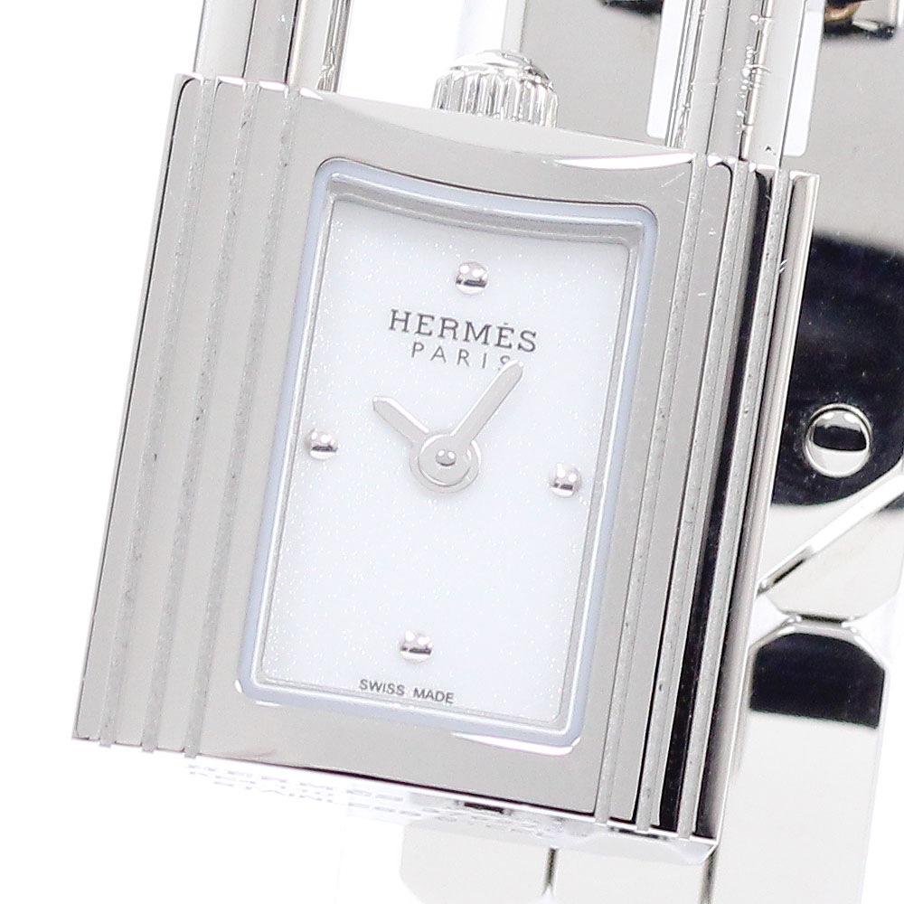 エルメス HERMES KE4.110 ケリーウォッチ クォーツ レディース 良品 内箱・保証書付き_946588【中古】