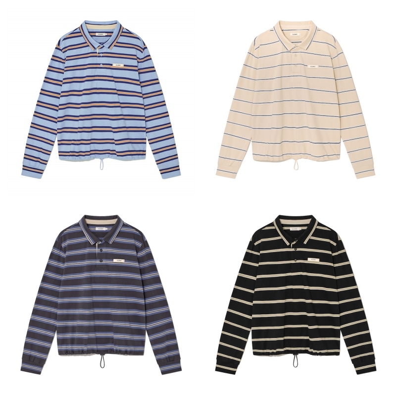 【GLOWNY】 TERRY PK LONG SLEEVE : 3COLORS 11,607円