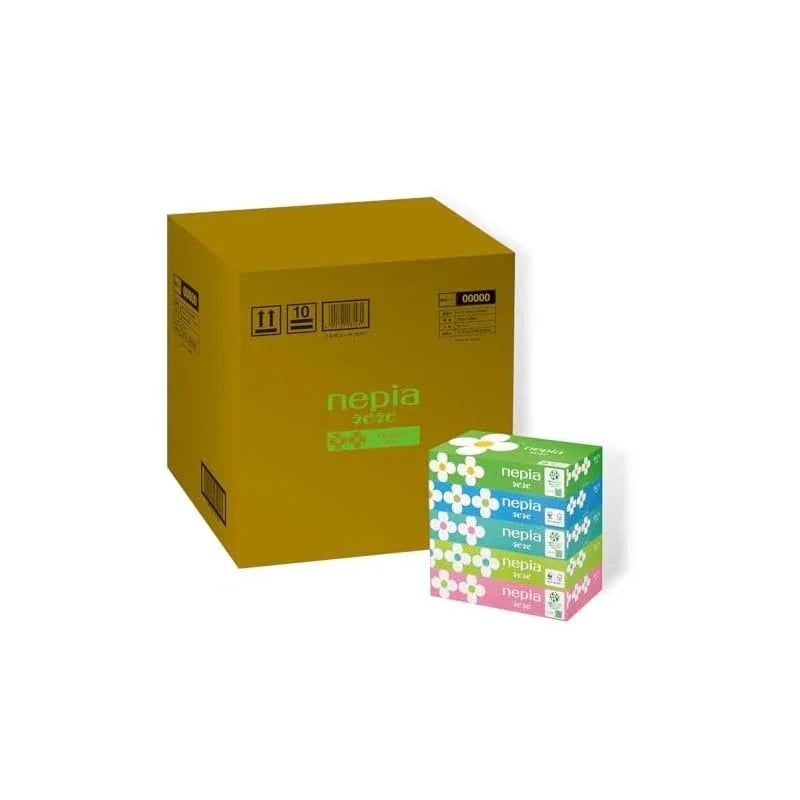 即納ネピア ネピネピ ティシュ 300枚(150組)×60箱(5箱×12パック)ケース品