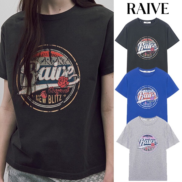 サークル レイブ グラフィック 半袖 Tシャツ_3色 7,821円