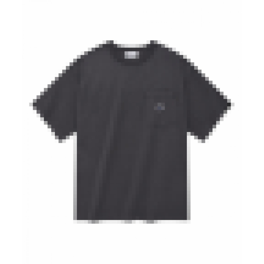 COVERNAT ホエールロゴスラブ T シャツチャコール