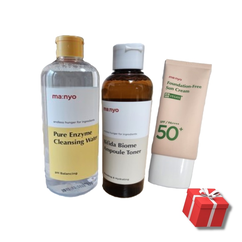 3点セット日焼け止め＋クレンジング＋ビフィダ化粧水敏感肌もOKフルケア