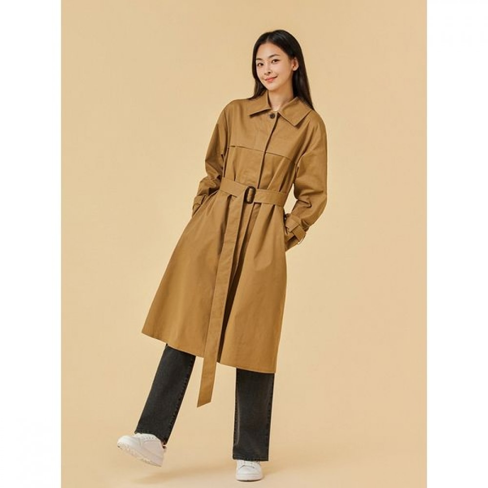 [ジュジュ] ベージュレディーストレンチコートJ102301003