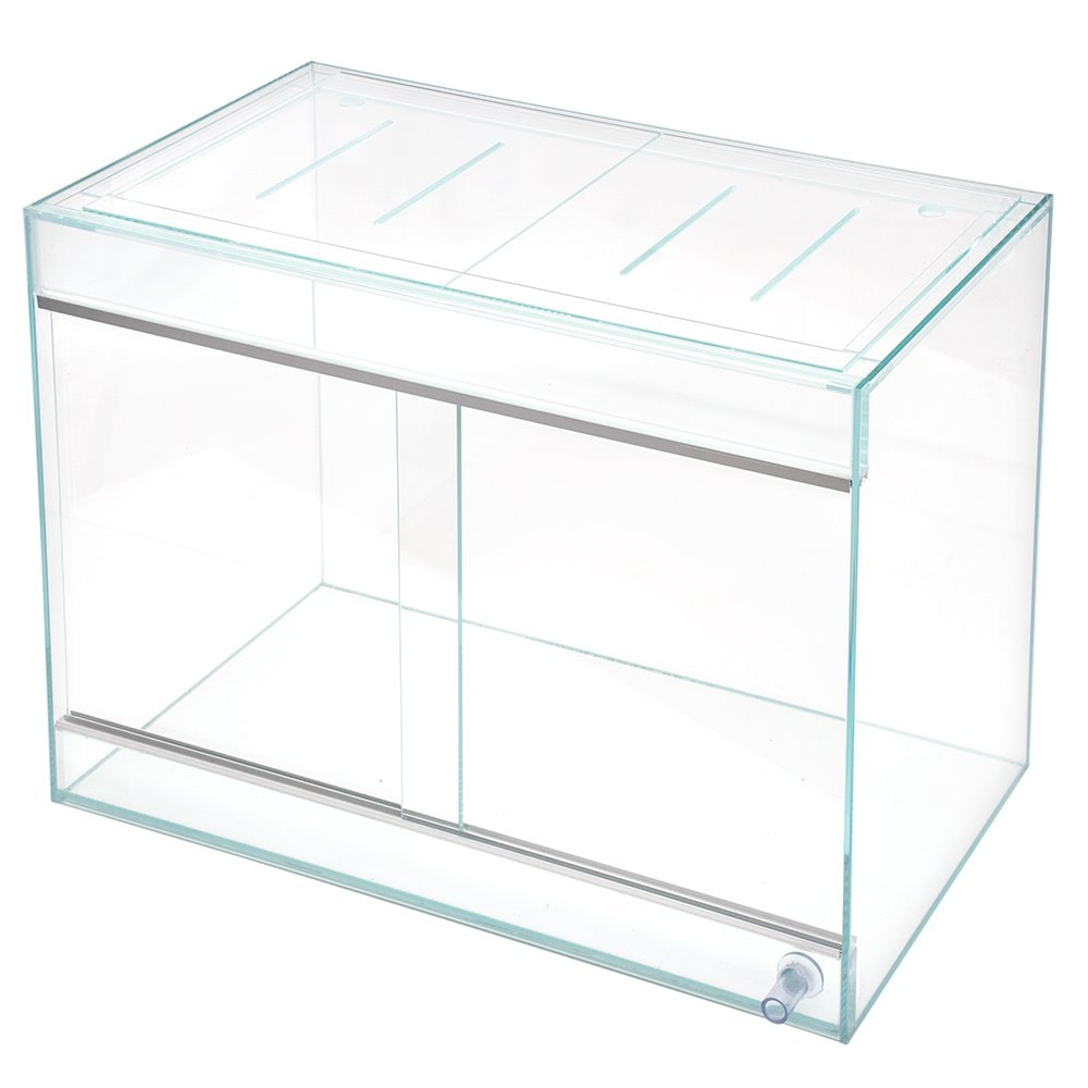 アクロ　スーパークリア　パルダリウム水槽　６０X３０X４５ｃｍ　通水穴（１８ｍｍ）付　スリットフタ付　ガラス厚５ｍｍ　お一人様１点限り　ＣＲＣ10―11―01―95―40 23,616円