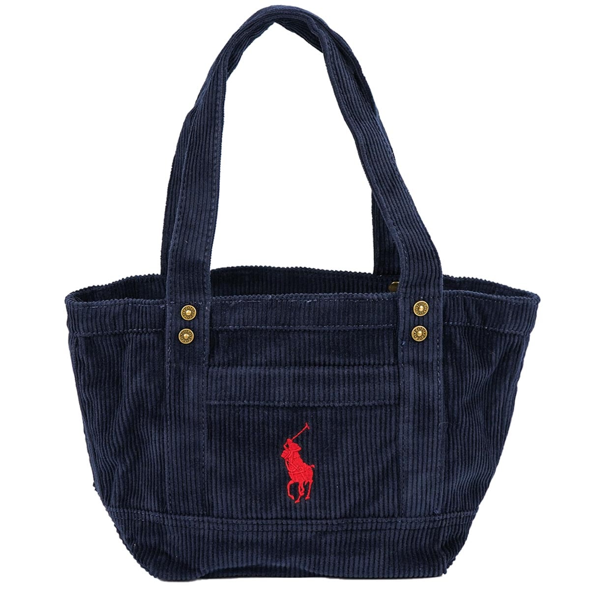 トートバッグ 2AR098 CORDUROY MINI レディース 女性 BCV ネイビーレッド