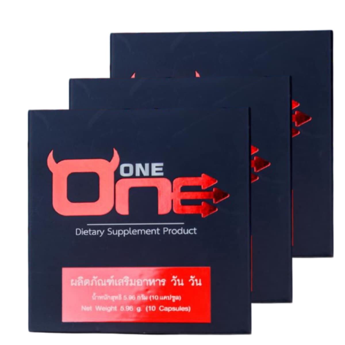 ONE ONE SUPPLEMENT For Men 10 Capsules x 3 Packs