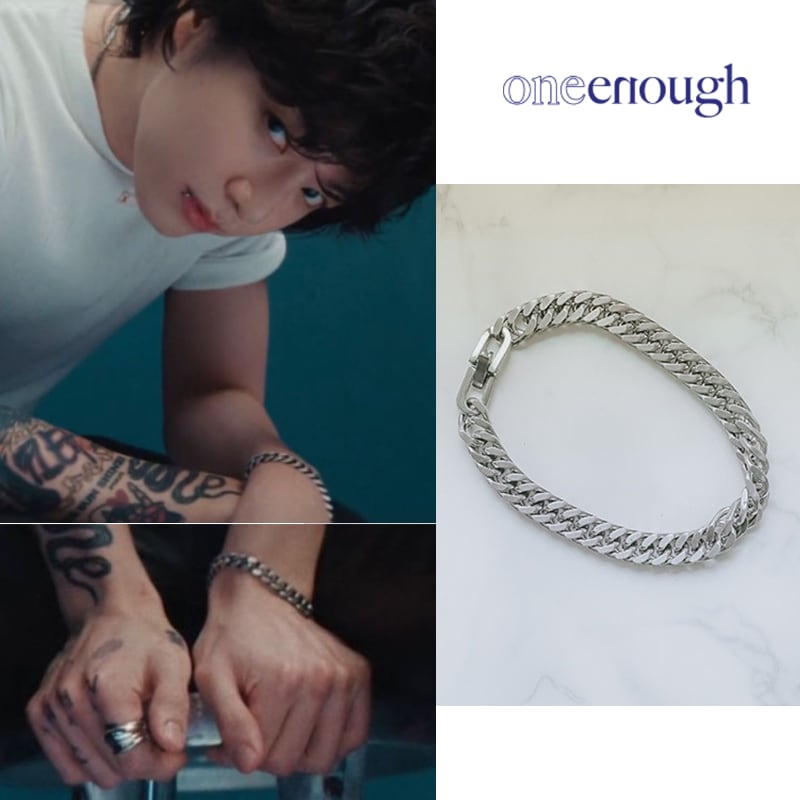 btsジョングク着用 Surgical Matt Chain Bracelet