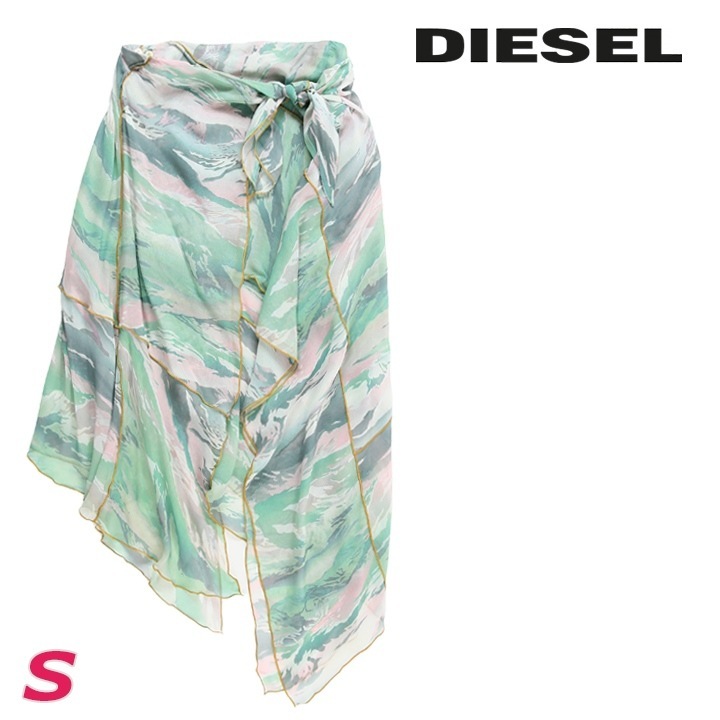 シフォンレイヤースカート レディース CL-O-RUBINO アシンメトリー die-l-s-f4-932