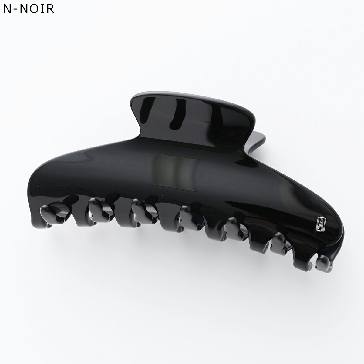 【訳あり】ALEXANDRE DE PARIS アレクサンドル ドゥ パリ ヘアクリップ ACCL-7706 レディース 髪留め ヘアアクセサリー ロゴ N-NOIR