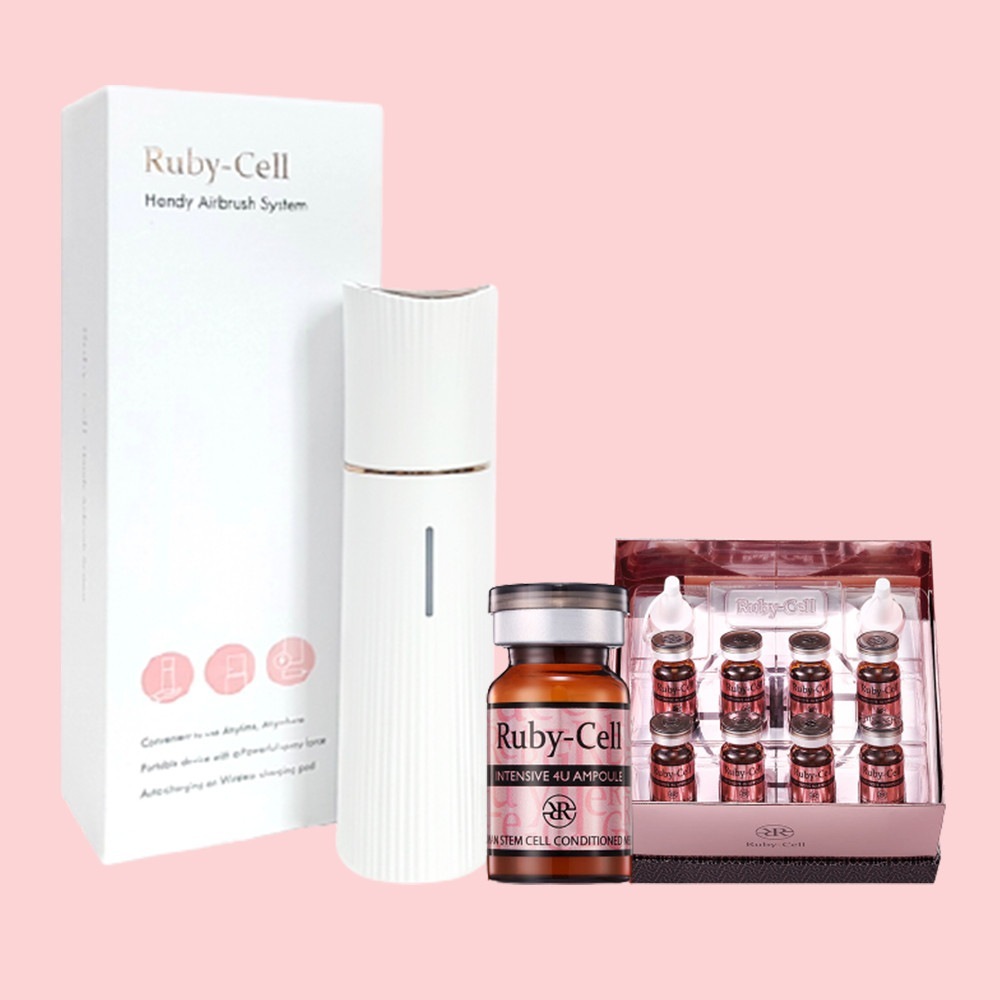 ルビセルアンプル1box +ハンディエアブラシセット