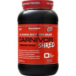 MuscleMeds カーニヴァーシュレッド（Carnivor Shred）　チョコレート 2.28 lbs