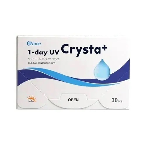 ワンデーUVクリスタプラス(30枚入り)6箱/[メーカー直送]/1日使い捨て コンタクト/sale