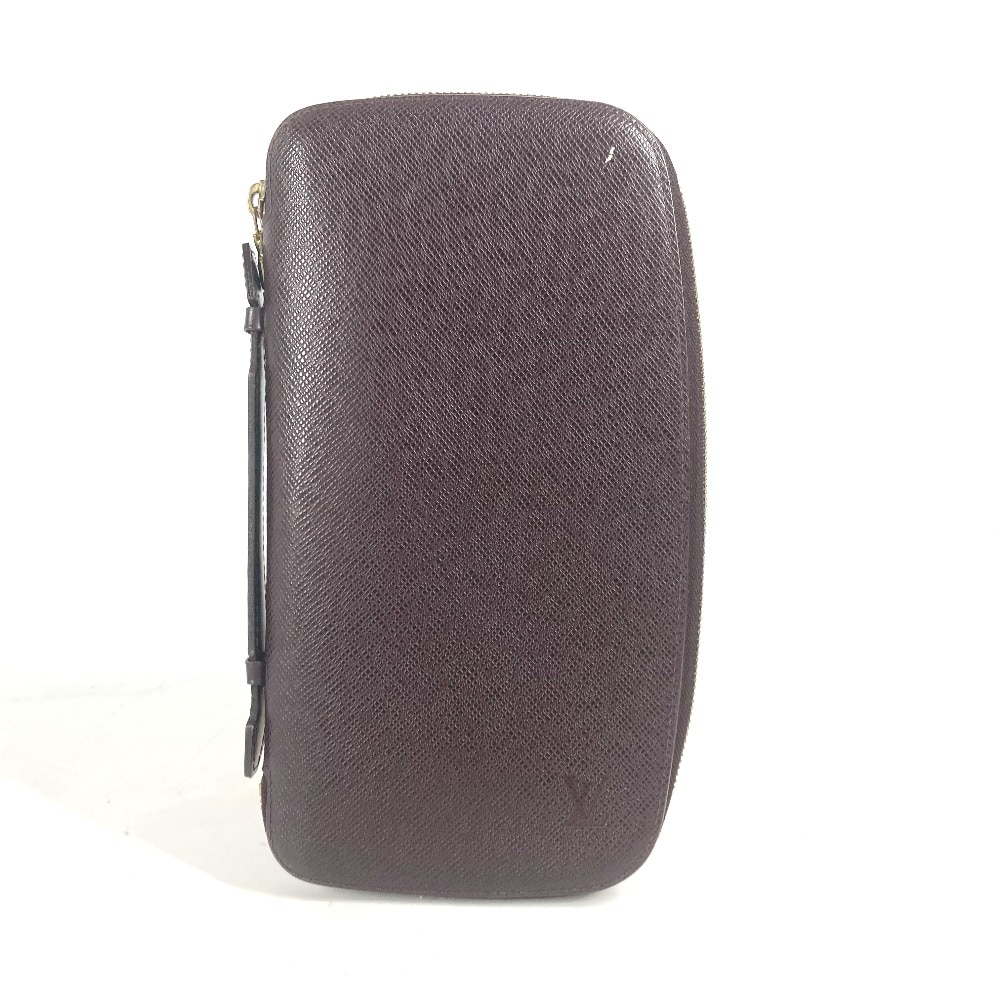 長財布 M30656 オーガナイザーアトール タイガ カバン ハンドバック トラベルケース タイガレザー ワインレッド