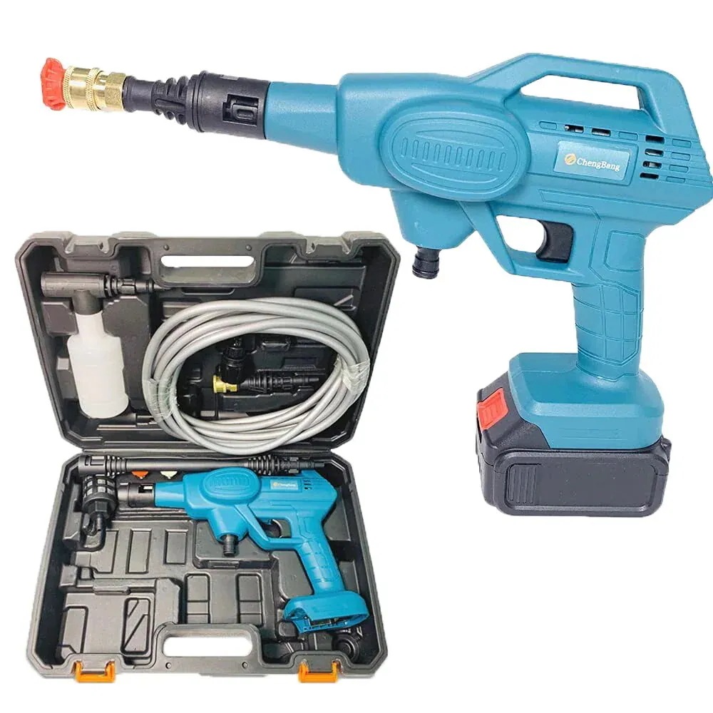 高圧洗浄機 充電式 コードレス 吐出圧力2.17MPa 洗車機 強力噴射 マキタ18vバッテリー適用