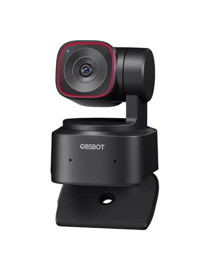 OBSBOT TINY 2 Lite Webカメラ 4K ウェブカメラ AI搭載 自動追跡 4800万画素 HDR 位相差検出AF フィルター加工 ノイズ低減 会議 ライブ配信 ビデオ通話 PC Ma