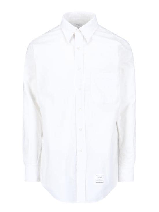 THOM BROWNE Men Shirts MWL010E F0313100 White